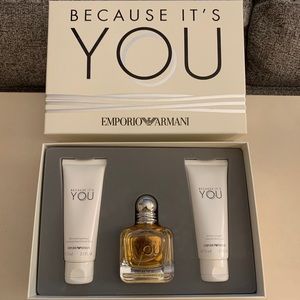 Because it’s you Emporio Armani Fragrance Gift Set